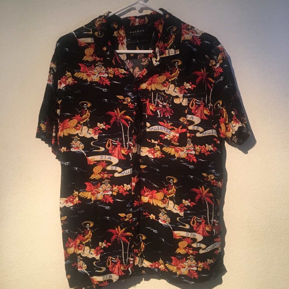 Shirt Sleeve Button Down Shirt